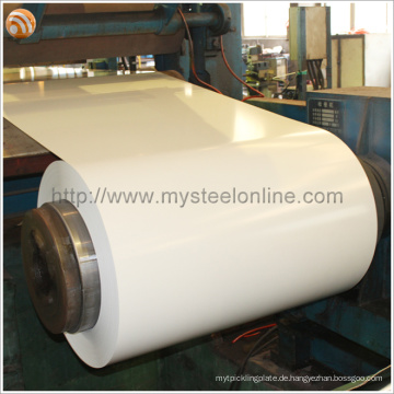 Whiteboard-Stahl verwendet vorlackierte Galvalume-Stahlspule mit 0,4 mm Dicke und 1220 mm Breite